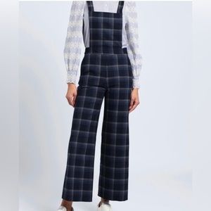 & Other Stories Plaid Overalls